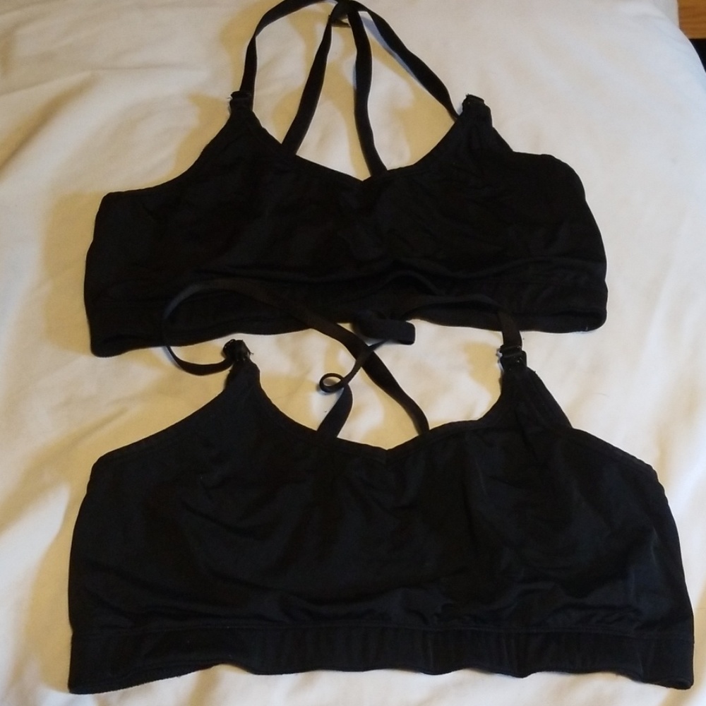 2 motherhood size large bras.